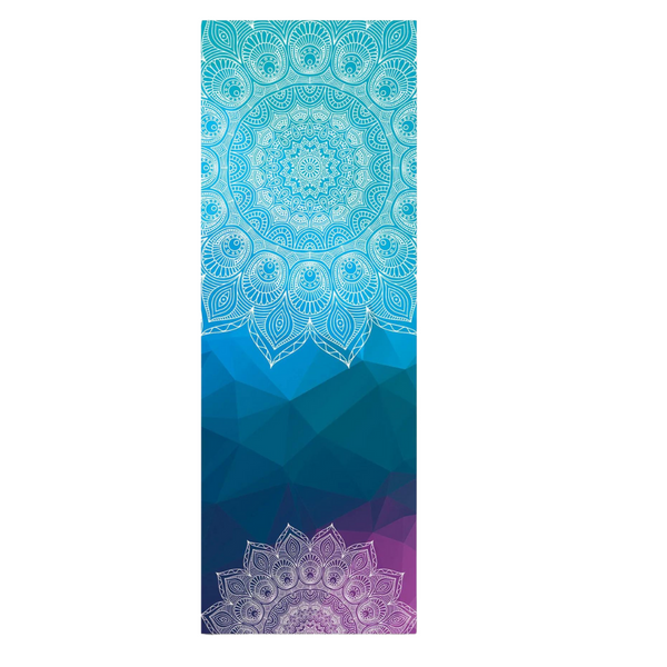 Suede Mandala Yoga Mat