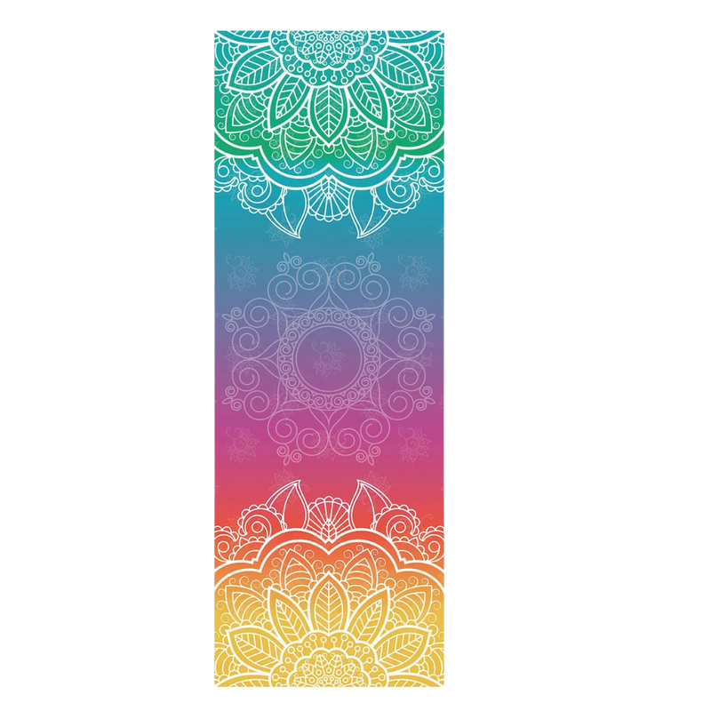 Suede Mandala Yoga Mat